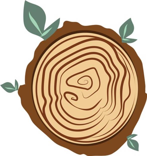 Picture of Wood Log SVG File