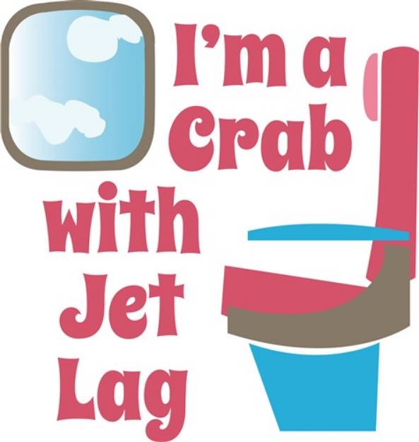 Picture of Jet Lag SVG File