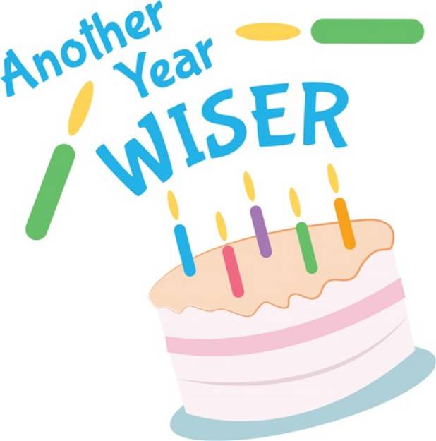 Picture of Another Year Wiser SVG File