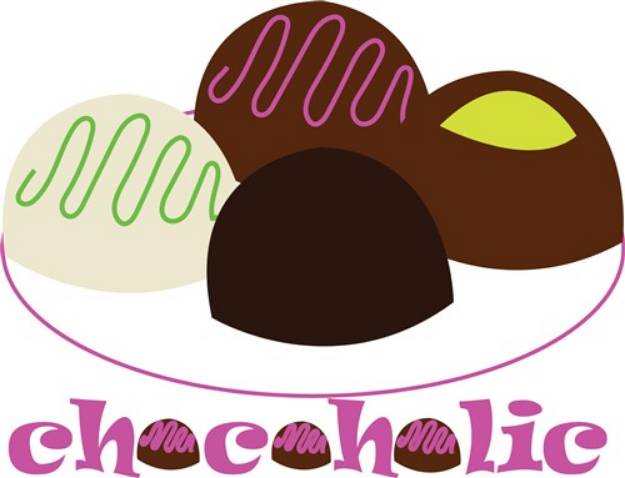 Picture of Chocoholic SVG File