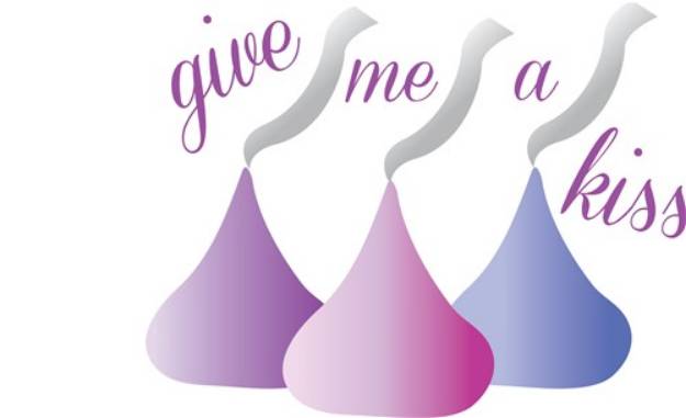 Picture of Give Me Kiss SVG File