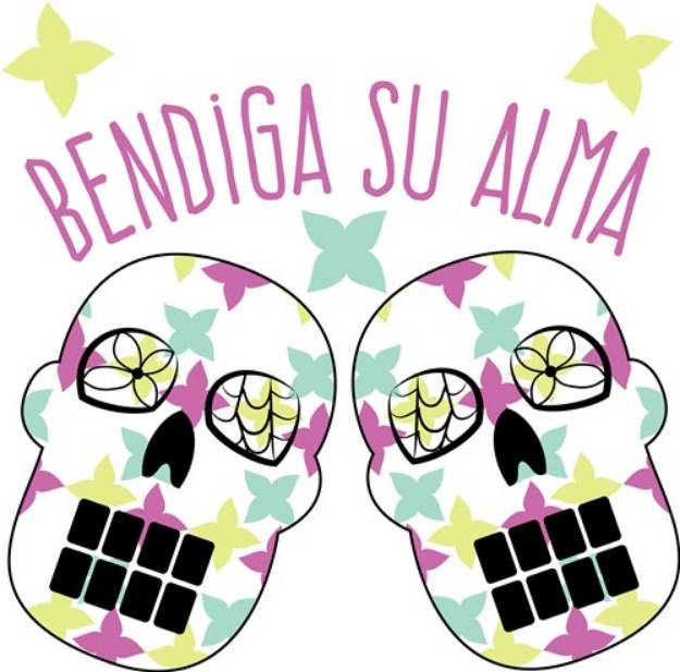 Picture of Bendiga Su Alma SVG File