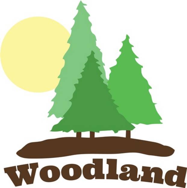 Picture of Woodland SVG File