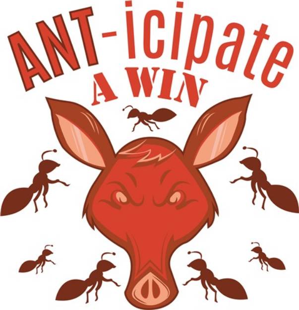 Picture of Ant-ticipate A Win SVG File