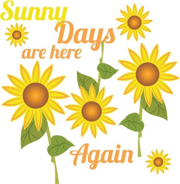 Picture of Sunny Days SVG File