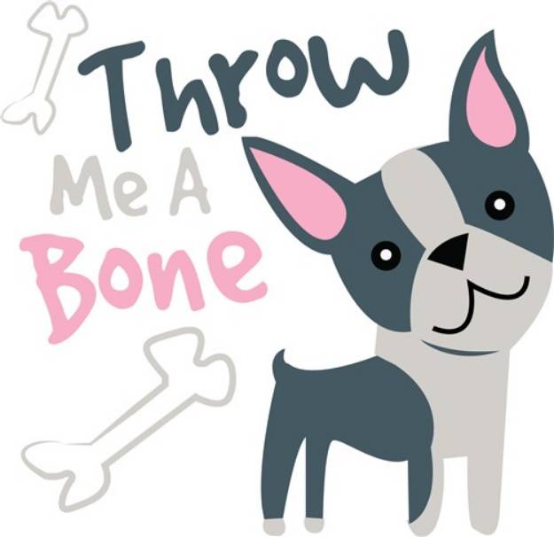 Picture of Throw Me A Bone SVG File