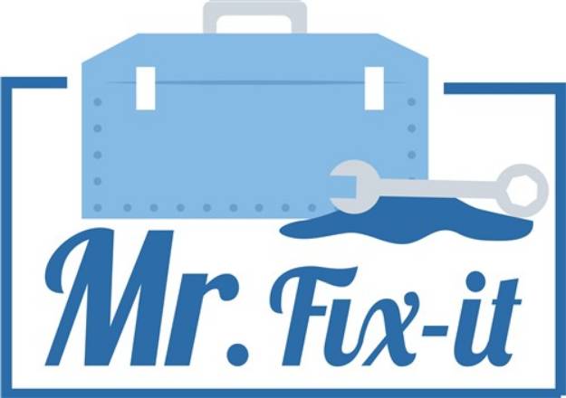 Picture of Mr Fix It SVG File