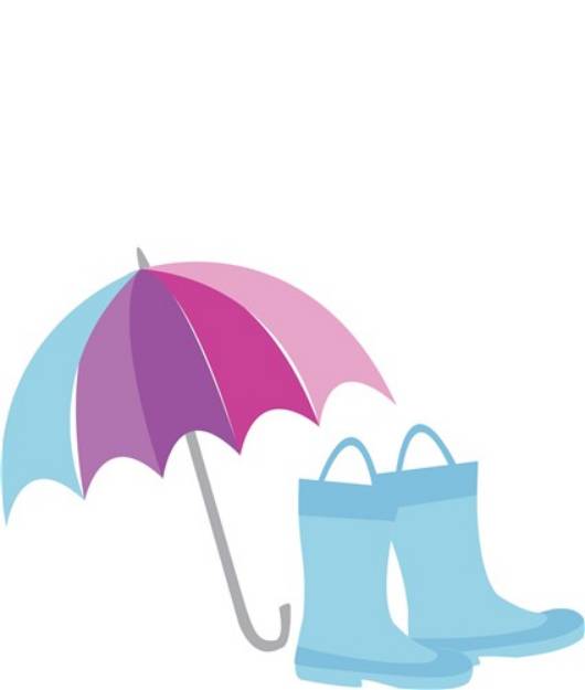 Picture of Rain Gear SVG File