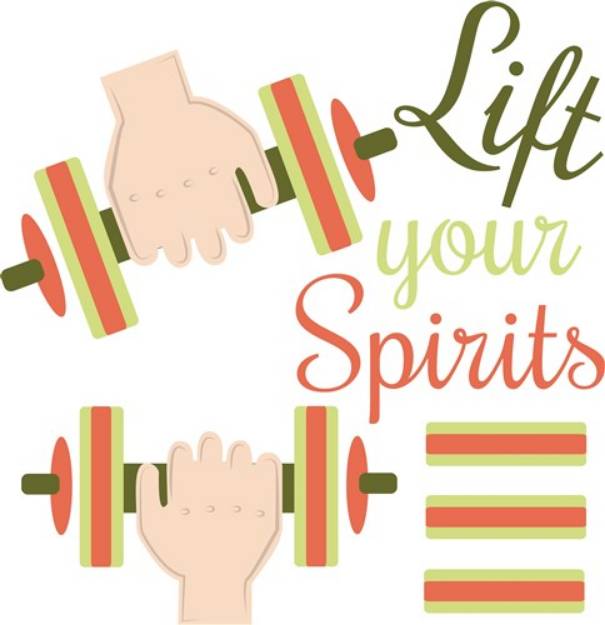 Picture of Lift Your Spirits SVG File