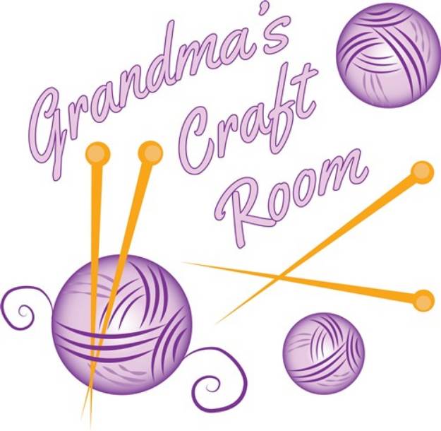 Picture of Grandmas Craft Room SVG File