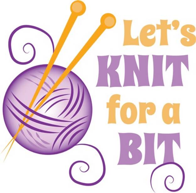 Picture of Knit A Bit SVG File