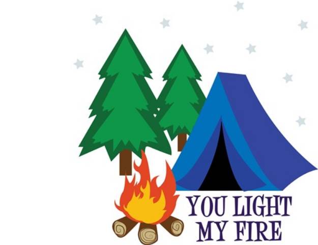 Picture of Light My Fire SVG File