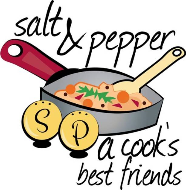 Picture of Cooks Best Friends SVG File