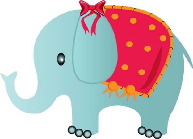 Picture of Elephant SVG File