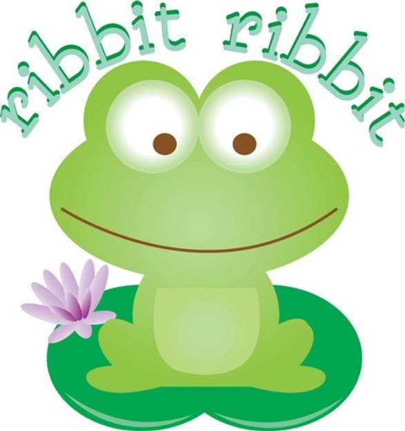 Picture of Ribbit Ribbit SVG File