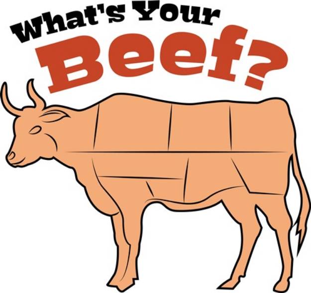 Picture of Wheres Your Beef SVG File