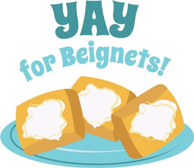 Picture of Yay For Beignets SVG File