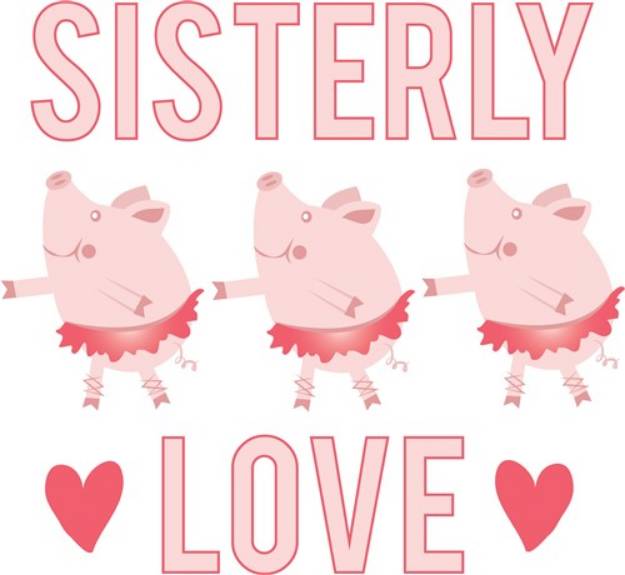 Picture of Sisterly Love SVG File