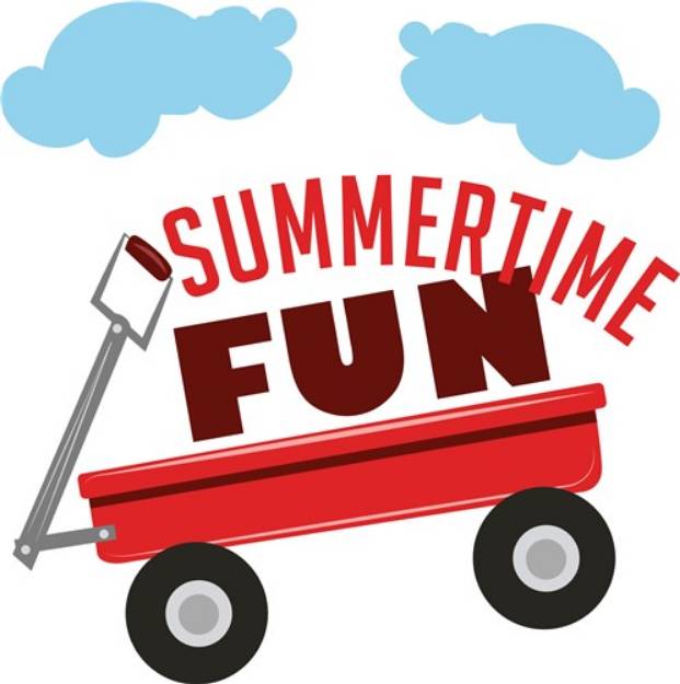 Picture of Summertime Fun SVG File