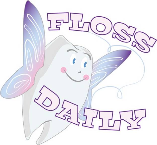 Picture of Floss Daily SVG File