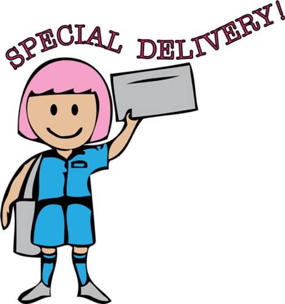 Picture of Special Delivery SVG File