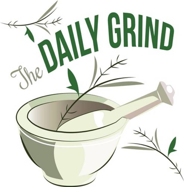 Picture of Daily Grind SVG File