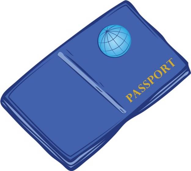 Picture of Passport SVG File