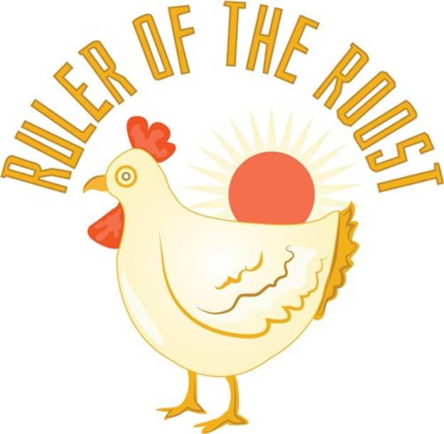 Picture of Ruler Of Roost SVG File