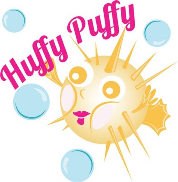 Picture of Huffy Puffy SVG File