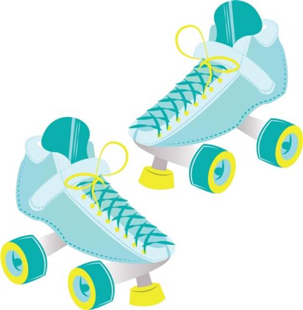 Picture of Roller Skates SVG File