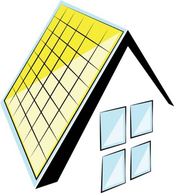 Picture of House Roof SVG File