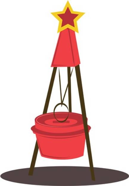 Picture of Donation Bucket SVG File