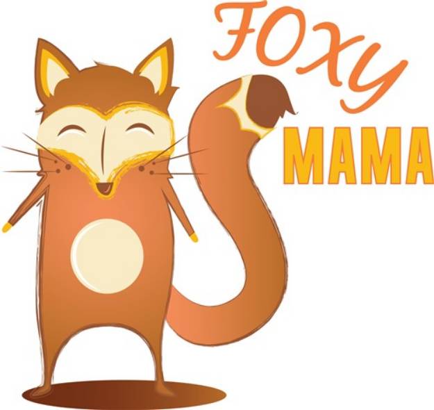 Picture of Foxy Mama SVG File