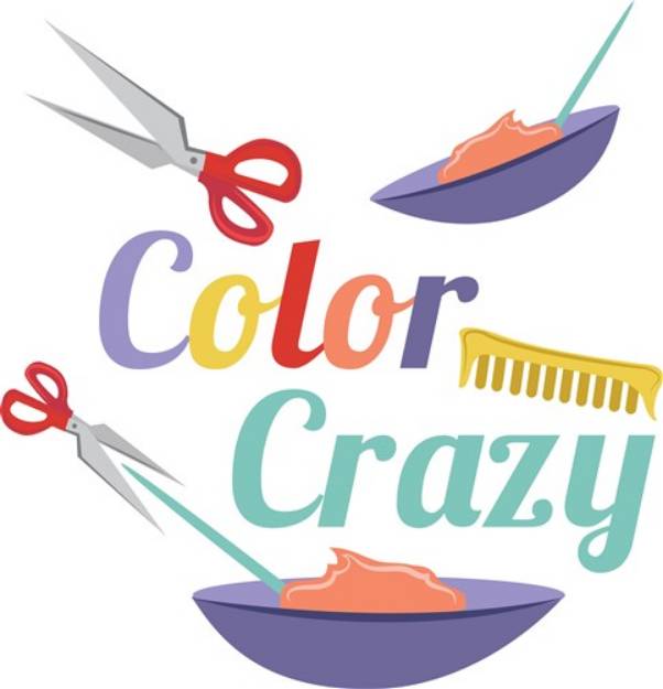 Picture of Color Crazy SVG File