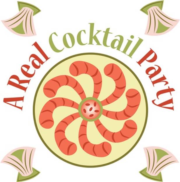 Picture of Cocktail Party SVG File