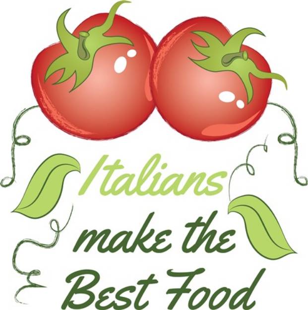 Picture of Italian Food SVG File