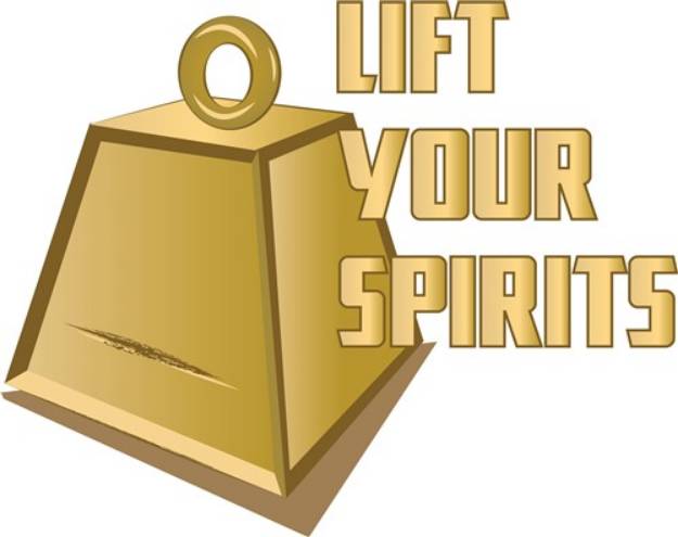 Picture of Lift Your Spirits SVG File