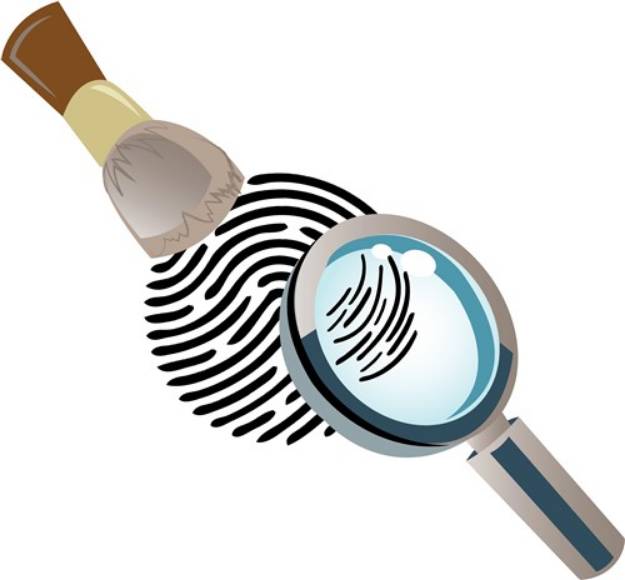 Picture of Fingerprint SVG File