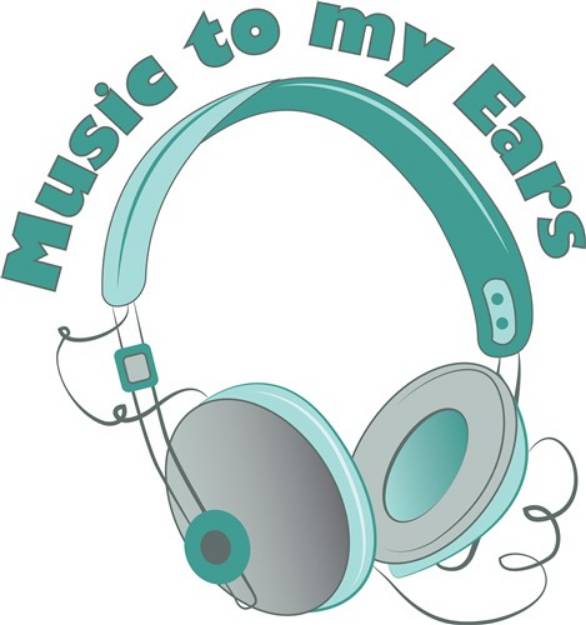 Picture of Music To Ears SVG File