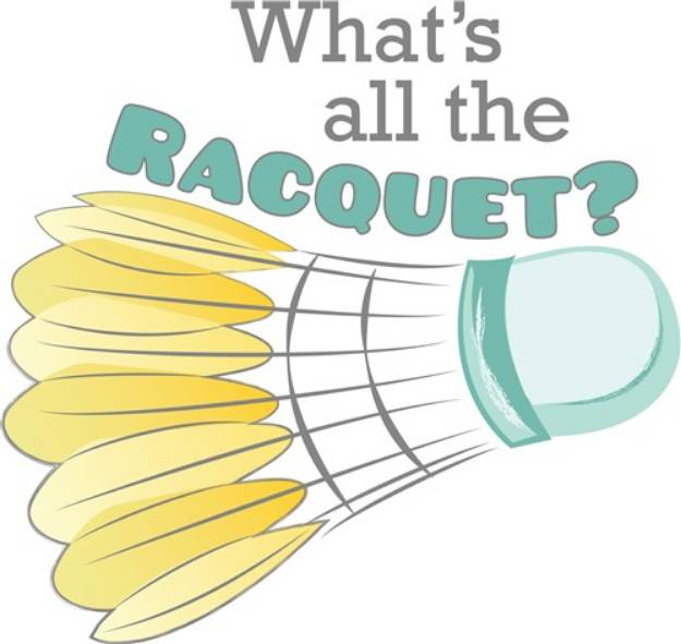 Picture of The Racquet SVG File