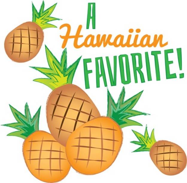 Picture of Hawaiian Favorite SVG File