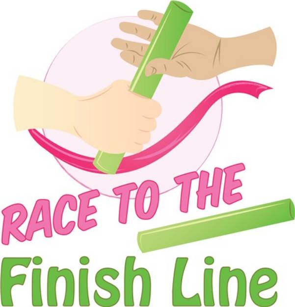 Picture of Finish Line SVG File