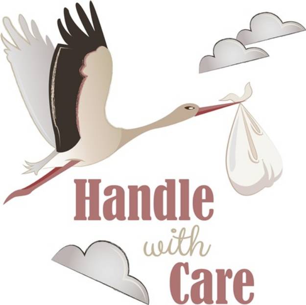 Picture of Handle With Care SVG File