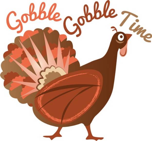 Picture of Gobble Time SVG File