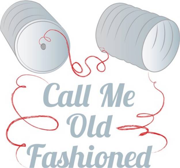 Picture of Old Fashioned Call SVG File