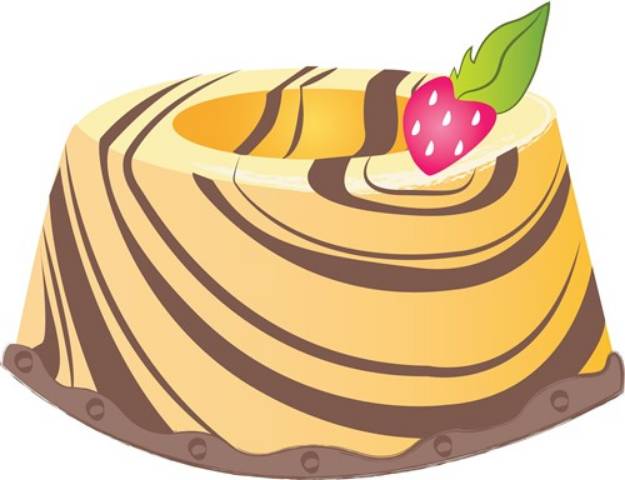 Picture of Chocolate Cheesecake SVG File