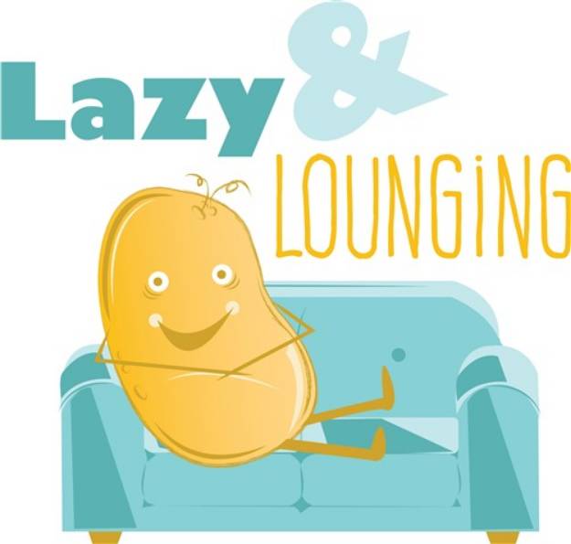 Picture of Lazy Lounging SVG File