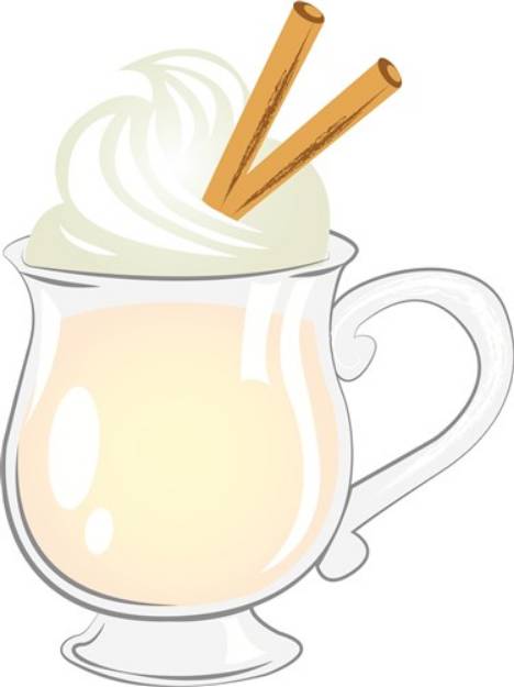 Picture of Eggnog SVG File