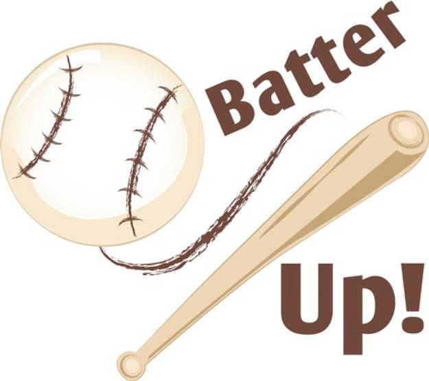 Picture of Batter Up SVG File