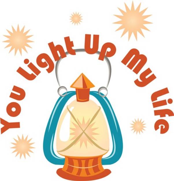 Picture of Light Up Life SVG File